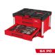 Milwaukee Hand Tool Set with PACKOUT 4 Drawer Tool Box (64-Piece)
