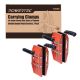 POWERTEC Double Handed Stone Carrying Clamps, Heavy Duty Panel Carriers Double Handed Lifting Tool, Max Open 2-3/8 in. (2-Pack)