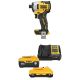 DEWALT ATOMIC 20V MAX Lithium-Ion Cordless Brushless Compact 1/4 in. Impact Driver with 6.0Ah and 4.0Ah Batteries and Charger