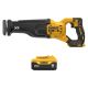 DEWALT 20V XR Lithium-Ion Cordless Reciprocating Saw with 20V Max Premium 5.0Ah Battery Pack