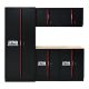 Damodpoy 18in Steel Filing Cabinet With Compartments For Office Use, Storage, File Storage, Archives, High and Low Cabinets