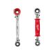 Milwaukee Lineman's 5-in-1 Ratcheting Wrench and Lineman's 4-in-1 Insulated Ratcheting Box Wrench