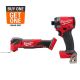 Milwaukee M18 FUEL 18V Lith-Ion Cordless Brushless Oscillating Multi-Tool w/ 1/4 in. Impact Driver