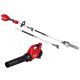 Milwaukee M18 FUEL 18V 10 in. Brushless Cordless Battery Powered QUIK-LOK Pole Saw w/ M18 FUEL Leaf Blower