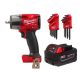 Milwaukee M18 FUEL GEN-2 18V Lith-Ion Mid Torque Brushless Cordless 3/8 in. Impact Wrench w/ 5.0 Ah Battery & L-Key Set