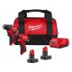 Milwaukee M12 12-Volt Lithium-Ion Brushless Cordless Subcompact Drill and Impact Driver Combo Kit w/2 Batteries and Bag (2-Tool)