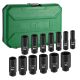 SK01352 1/2in Impact Deep Socket Set-SAE (13 Piece)