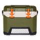 MOEPISY 25 qt. Coolers Beverage Jug Chest Hard Cooler Green and Orange