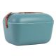 MOEPISY 21 qt. Retro Beach Cooler Vintage Picnic Lunch Portable Cooler Travel 90s Style Ice Chest Ocean Blue