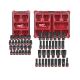 Milwaukee SHOCKWAVE Impact-Duty 1/2 in. Drive Metric & SAE Standard Impact PACKOUT Socket Set (58-Piece)