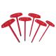 Wiha 1000-Volt Insulated T-Handle Hex Screwdriver Set-Inch (6-Piece)