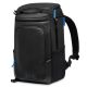 OGETFUUR 22.2 qt. Leak Proof Backpack Cooler in Black with 2 Insulated Compartments, Portable Camping Backpack for 30 Cans