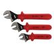 Wiha 1000-Volt Insulated Adjustable Wrench Set (3-Piece)