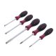 Wiha MicroFinish XHeavy Duty Slotted and Phillips Screwdriver Set (5-Piece)