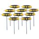 Wiha SoftGrip Dual Drive Hex SAE T-Handle Set (10-Piece)