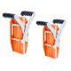 SKYSHALO Handed Stone Carrying Clamps Set (2-Pieces), 660 lbs. Capacity, Adjustable for 0-2.36 in. Boards, with Non-Slip Grips