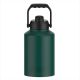OGETFUUR 4 qt. Water Bottle Insulated with Handle, Stainless Steel Water Jug for Gym, Hiking and Camping, Green