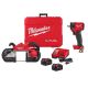 Milwaukee M18 FUEL 18V Lith-Ion Cordless Deep Cut Band Saw w/ (2) M18 REDLITHIUM XC5. 0 Battery & Rapid Charger & Impact Wrench