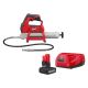 Milwaukee M12 12V Lithium-Ion Cordless Grease Gun with HIGH OUTPUT XC5. 0 Starter Kit