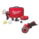 Milwaukee M12 12V Lithium-Ion Cordless Variable Speed Polisher/Sander Kit W/ Batteries, Accessories, Charger, Bag & Cut Off Saw