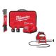 Milwaukee M12 FUEL 12V Lithium-Ion Brushless Cordless 3/8 in. Right Angle Impact Wrench Kit with Grease Gun