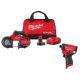 Milwaukee M12 FUEL 12V Lithium-Ion Cordless Compact Band Saw XC Kit with Impact Driver, Battery, Charger and Bag