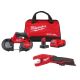 Milwaukee M12 FUEL 12V Lithium-Ion Cordless Compact Band Saw XC Kit with Copper Tubing Cutter