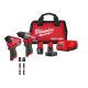 Milwaukee M12 FUEL 12-Volt Lithium-Ion Cordless Hammer Drill & Impact Driver Combo Kit, 2 Batteries(2-Tool) &Magnetic Nut Drivers