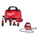 Milwaukee M12 FUEL 12V Lithium-Ion Cordless Drill Driver, Impact Wrench, and Ratchet Combo Kit (4-Tool) w/Batteries, Charger & Bag
