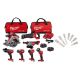 Milwaukee M18 FUEL 18V Lithium-Ion Cordless Combo Kit, Two Batteries, Charger, (7-Tool) & SAWZALL Blades (17 PC)