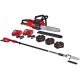 Milwaukee M18 FUEL 16 in. 18V Brushless Cordless Chainsaw w/ Telescoping Pole Saw, (1) 12.0 Ah & (2) 8.0 Ah Battery, (2) Charger