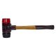 Halder 3.31 Lb. Simplex Rubber or Plastic Mallet with 15 in. Wood Handle