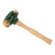 Unbranded 2 3/4 lb. Rawhide Face Mallet with 12 in. Wood Handle