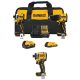 DEWALT ATOMIC 20-Volt Lithium-Ion Cordless 2-Tool Combo Kit and Cordless Impact Driver w/ 5.0 Ah, 2.0 Ah Batteries and Charger