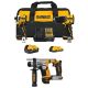 DEWALT ATOMIC 20-Volt Lithium-Ion Cordless 2-Tool Combo Kit and 5/8 in. SDS Plus Hammer Drill w/ 5 Ah, 2 Ah Batteries, Charger