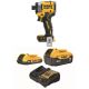 DEWALT 20-Volt MAX XR Lithium-Ion Cordless Impact Driver with 20-Volt MAX 5.0 Ah and 2.0 Ah Battery Packs and Charger