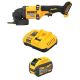 DEWALT FLEX VOLT 60-Volt MAX Lithium-Ion Cordless Brushless 4.5 in. to 6 in. Small Angle Grinder with 9 Ah Battery and Charger