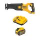 DEWALT FLEX VOLT 60-Volt MAX Lithium-Ion Cordless Brushless Reciprocating Saw with 9.0 Ah Battery Pack and Charger