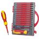 YICHUHAOXI Insulated 26-Piece Magnetic Tip Electrician Tool Kit with Interchangeable Blades Case for Household Screwdriver Set