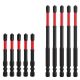 Yichuhaoxi FPH2 2.56/4.33 in. Shank 10 Bit Black Insulated Screwdriver Set for Electricians 10-Piece