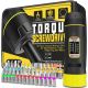 YICHUHAOXI 31-Piece 1/4 in. Shank 31-Bit Black Non-Insulated Torque Screwdriver Set High Precision Maintenance