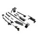 SKYSHALO Multi-Grind Sharpening Jig for 6 in. & 8 in. Pro Grind Sharpening System with Platform Jig, Tool Rest Bar, Setup Block