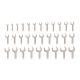 TEKTON 3/4-2-5/8 in. Service Wrench Set (31-Piece)