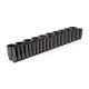 TEKTON 1/2 in. Drive Deep 6-Point Impact Socket Set, 29-Piece (5/16-2 in.)