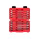 TEKTON 3/8 Inch Drive Long Ball End Hex Bit Socket Set with Case, 19-Piece (1/8-3/8 in., 3-10 mm)