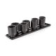 TEKTON 1/2 Inch Drive Deep 6-Point Impact Socket Set with Rails and Tray, 8-Piece (1-9/16-2 in. )