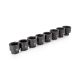 TEKTON 1/2 Inch Drive 6-Point Impact Socket Set, 8-Piece (1-9/16-2 in. )