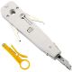 Yichuhaoxi 2-Piece Multifunction Krone Type IDC Wire Punch Down Tool for Cat5 Cat6 Telephone Impact Terminal Insertion