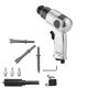 SKYSHALO 4500BPM Pneumatic Hammer with Needle Scaler and 4-Chisels, Air Hammer Compact Tool for Cutting and Demolishing