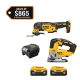 DEWALT 20V Lithium-Ion 2-Tool Cordless Combo Kit with (2) 5.0 Ah Batteries and Charger